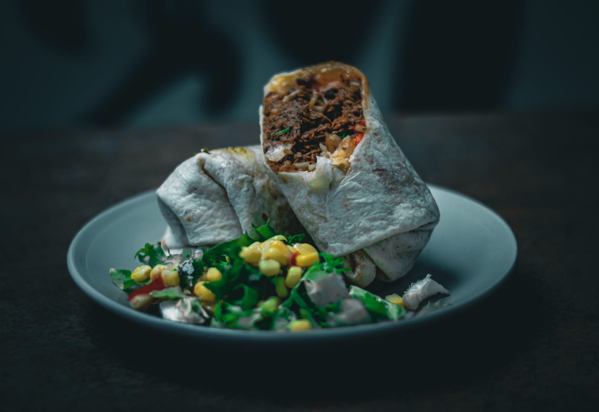 Spicy Beef Burrito