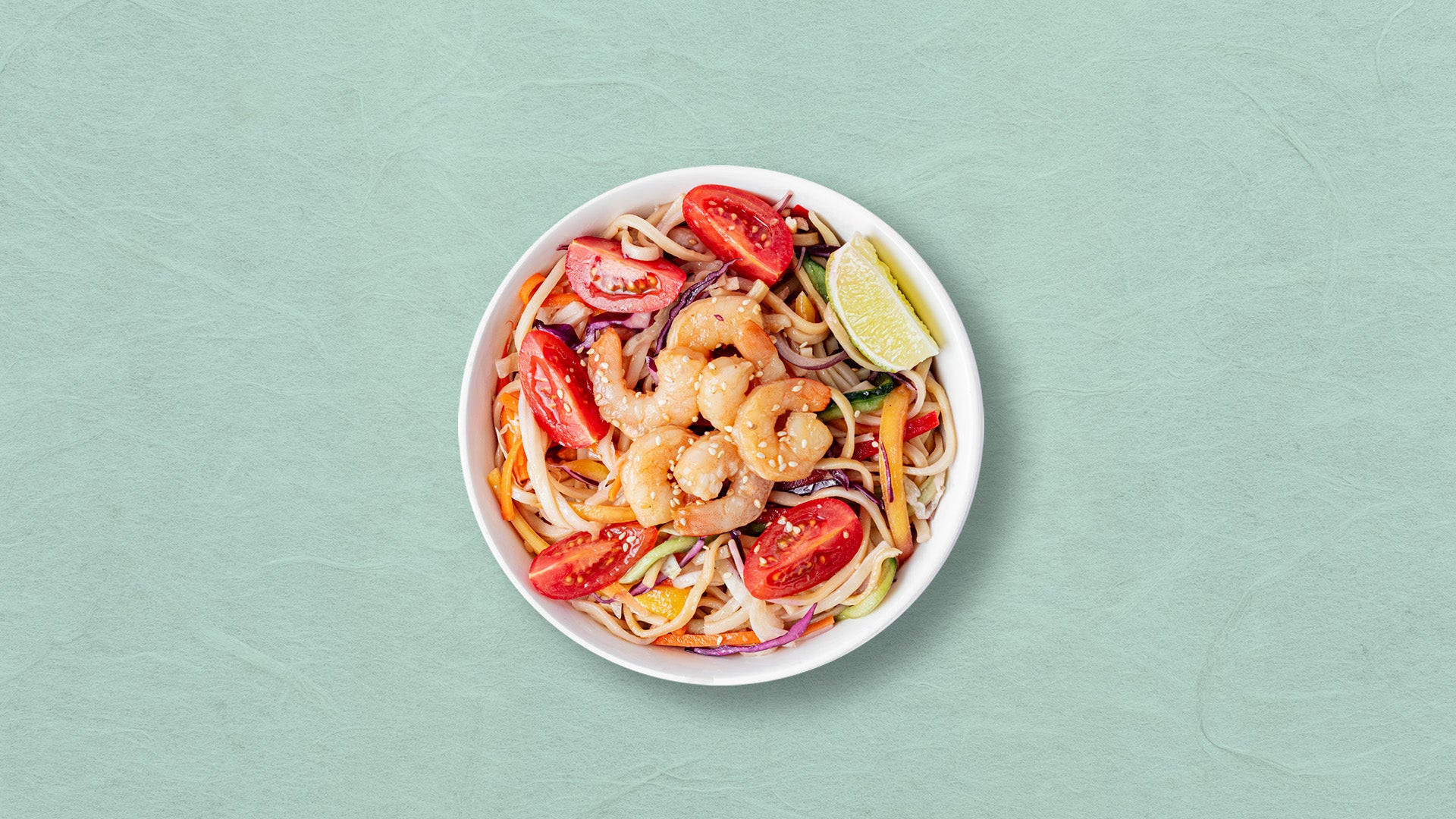 Soy Prawn Noodle Salad