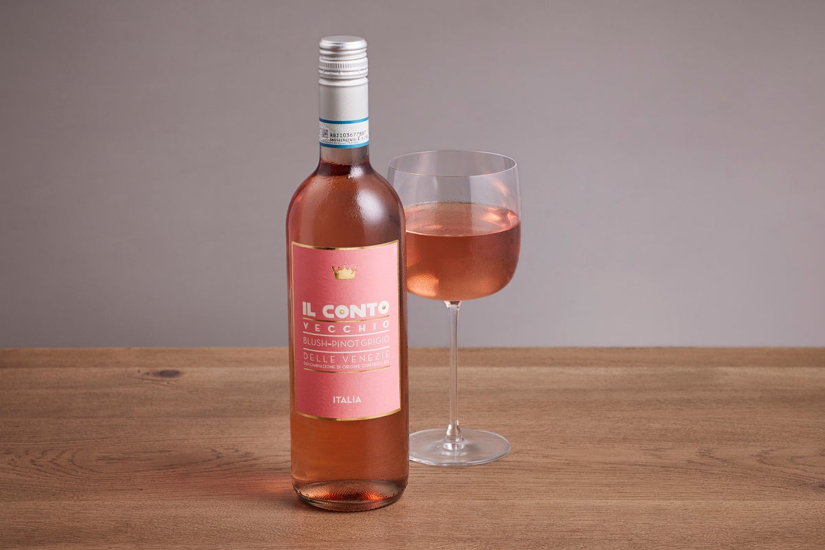 Pinot Grigio Rose Bottle 750ml (Veneto, Italy) 12% ABV