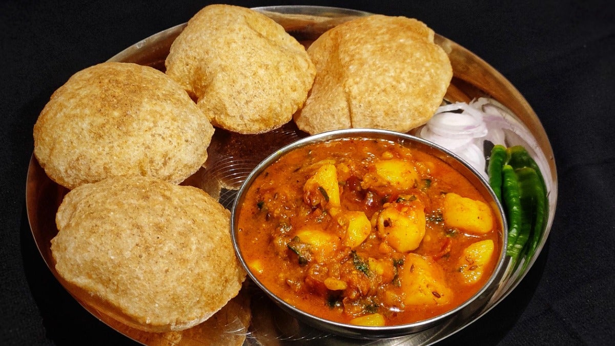 Poori with Aloo Curry