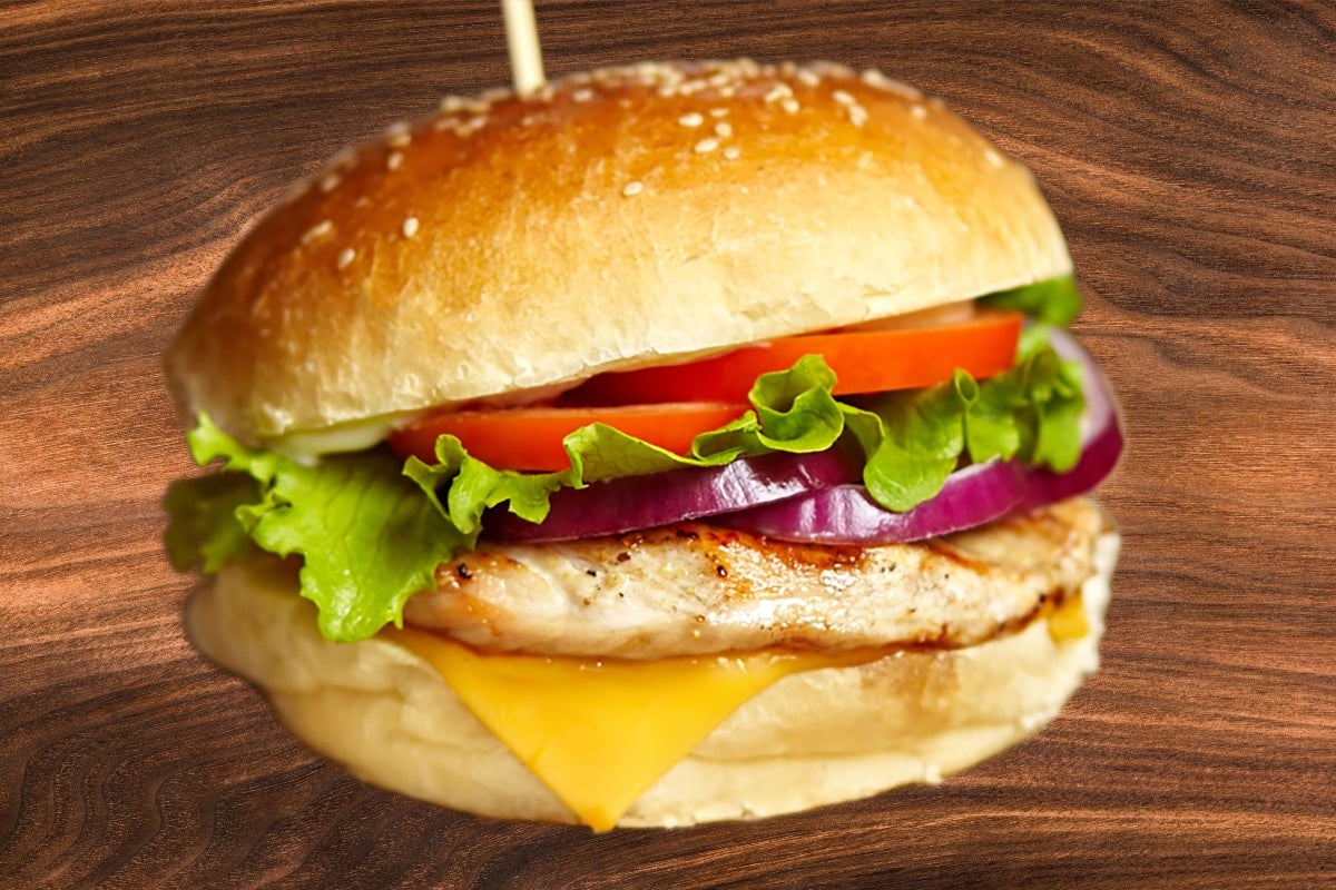 Grilled Chicken Steak Burger