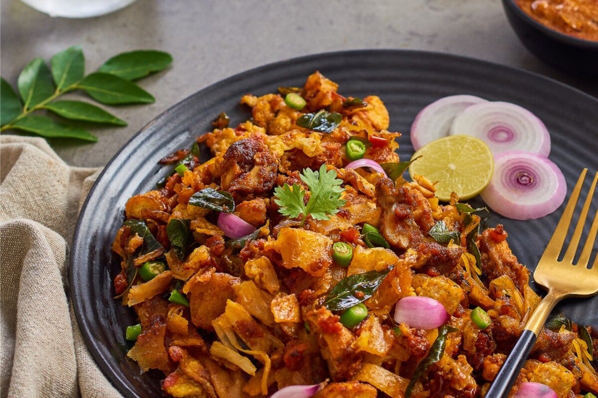 Chicken kothu Paratha