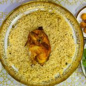 Half Chicken Mandi