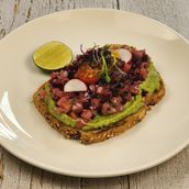 Beetroot & Avocado Toast