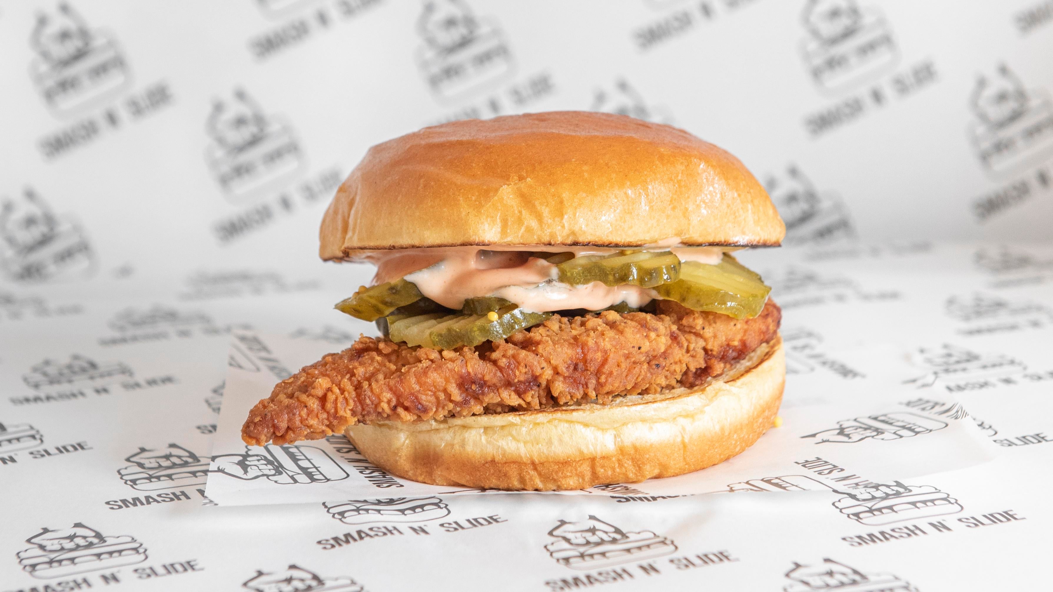 Hot Honey Chicken Burger