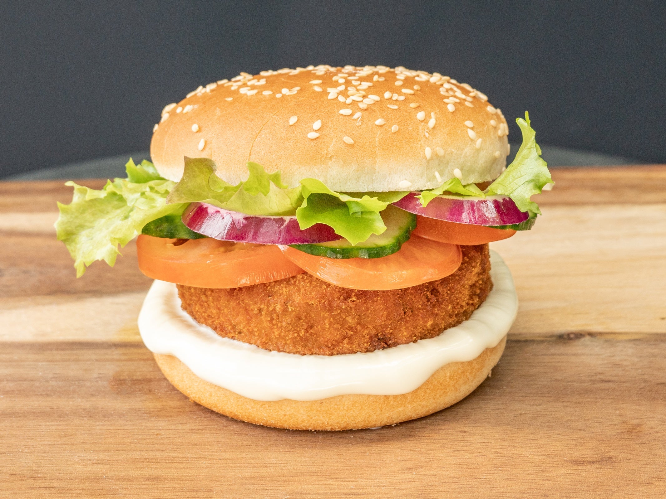 Vegetable Burger Meal