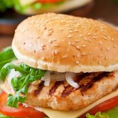 Double Chicken Burger