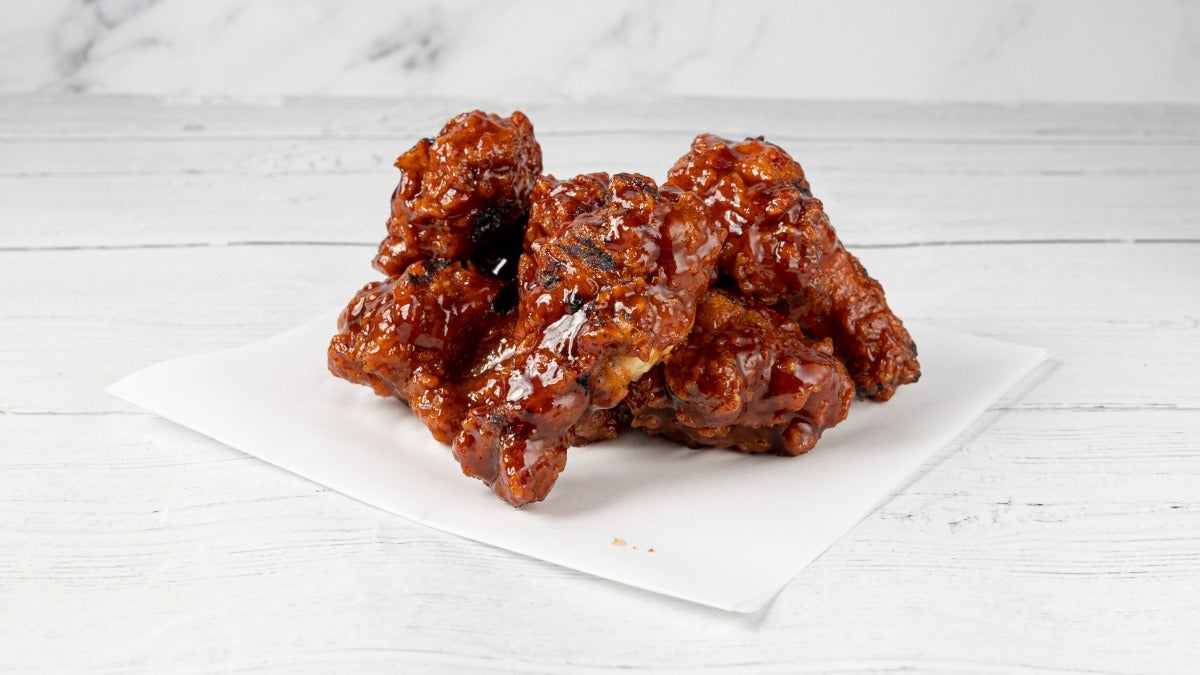 6 BBQ Wings