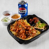 Chicken 65 biryani Combo