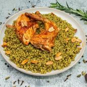 Chicken Frikeh