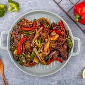 Grilled Beef With Teriyaki Sauce