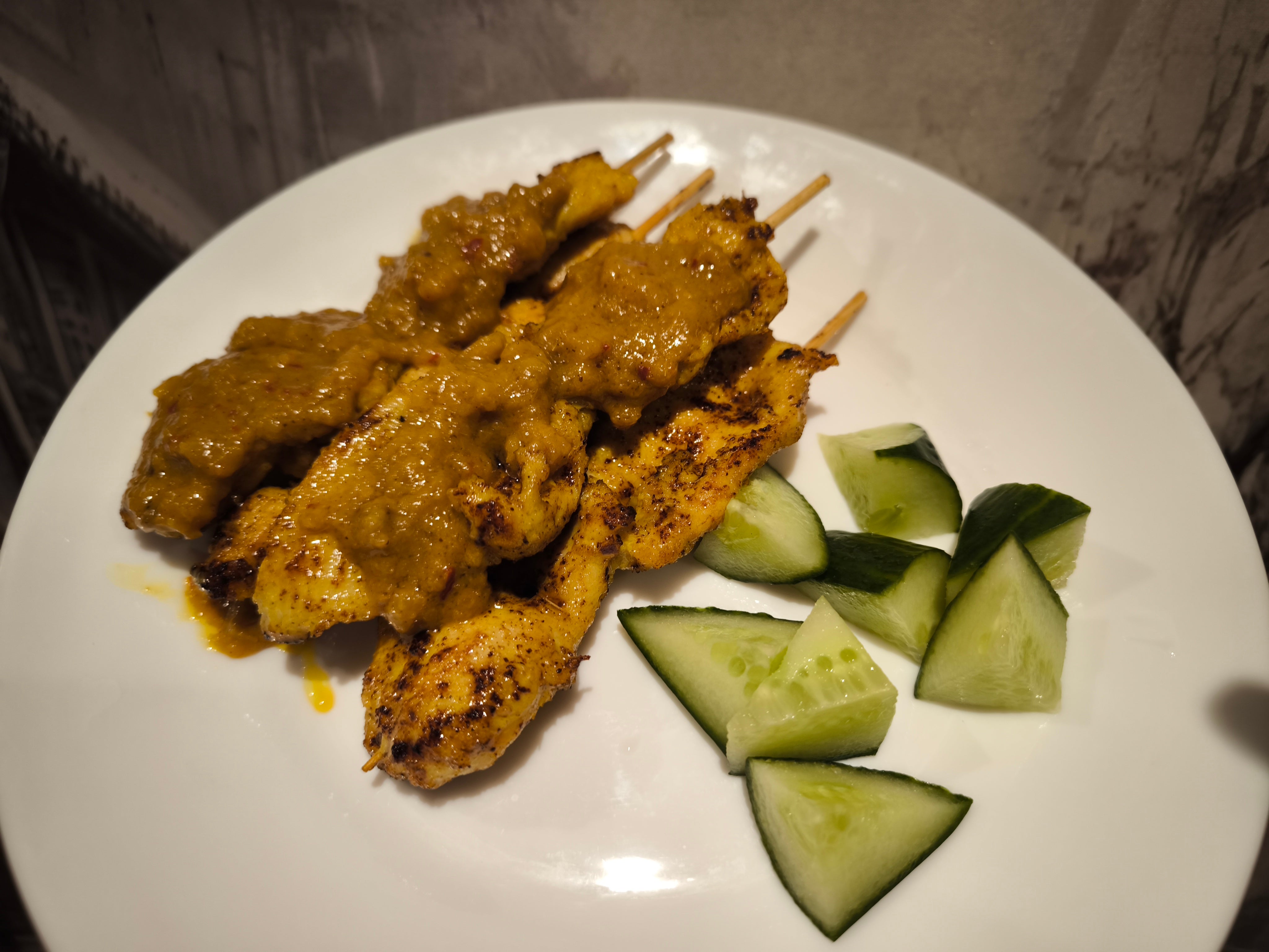 Chicken Satay Skewers (4)