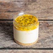 Passionfruit Cheescake Jar
