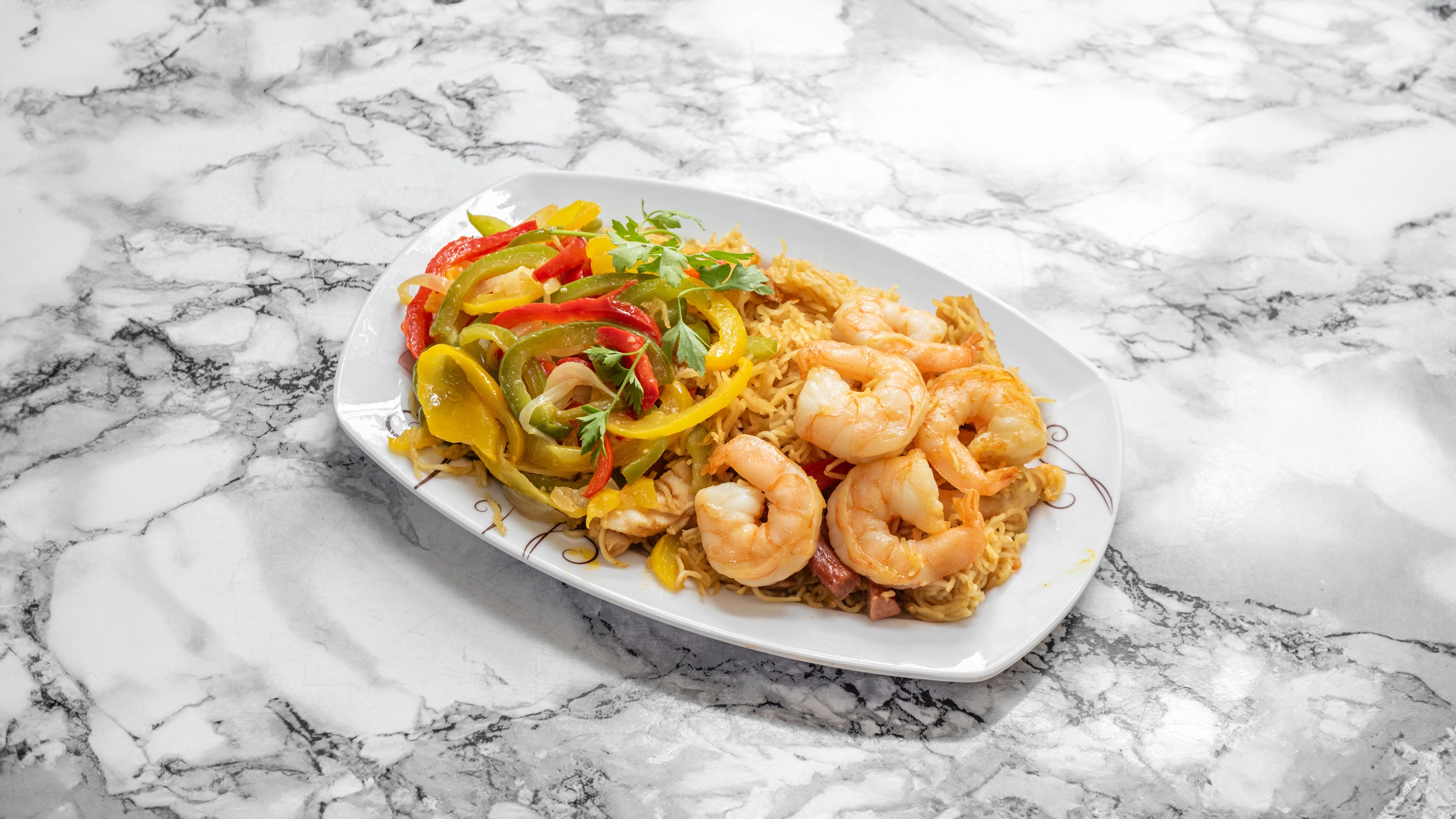 Vermicili / Singapore vegetable Stir-Fried Noodles