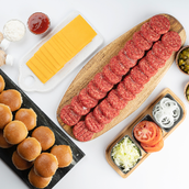 Slider Angus Beef Burger Large Box
