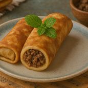 Blini With Meat