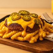 SMASH ANGUS CHEESY FRIES