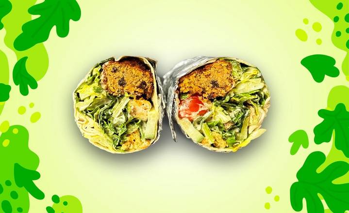 Gladiator’s Garden Falafel Wrap