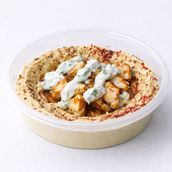 Hummus with Chicken Shawarma