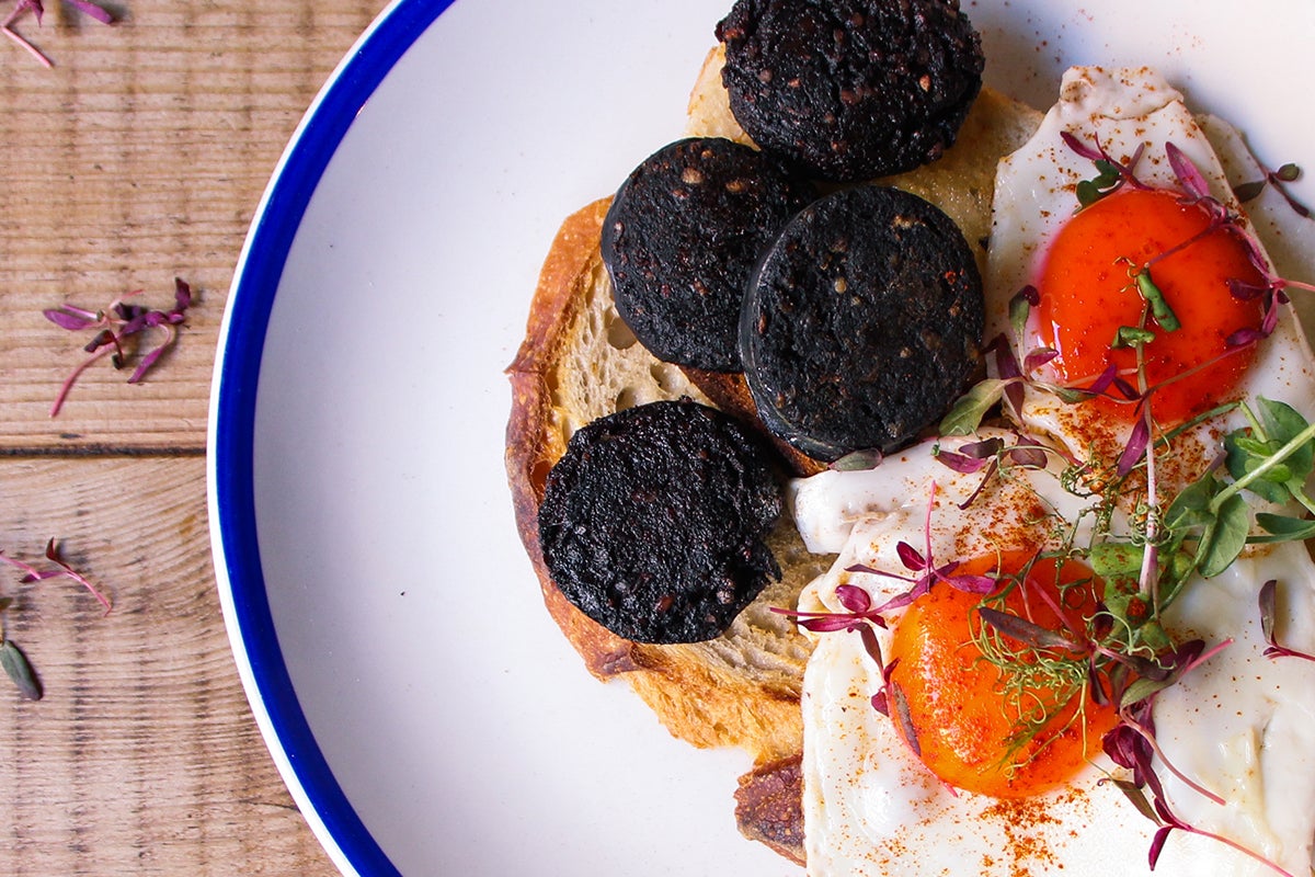 Morcilla on Sourdough