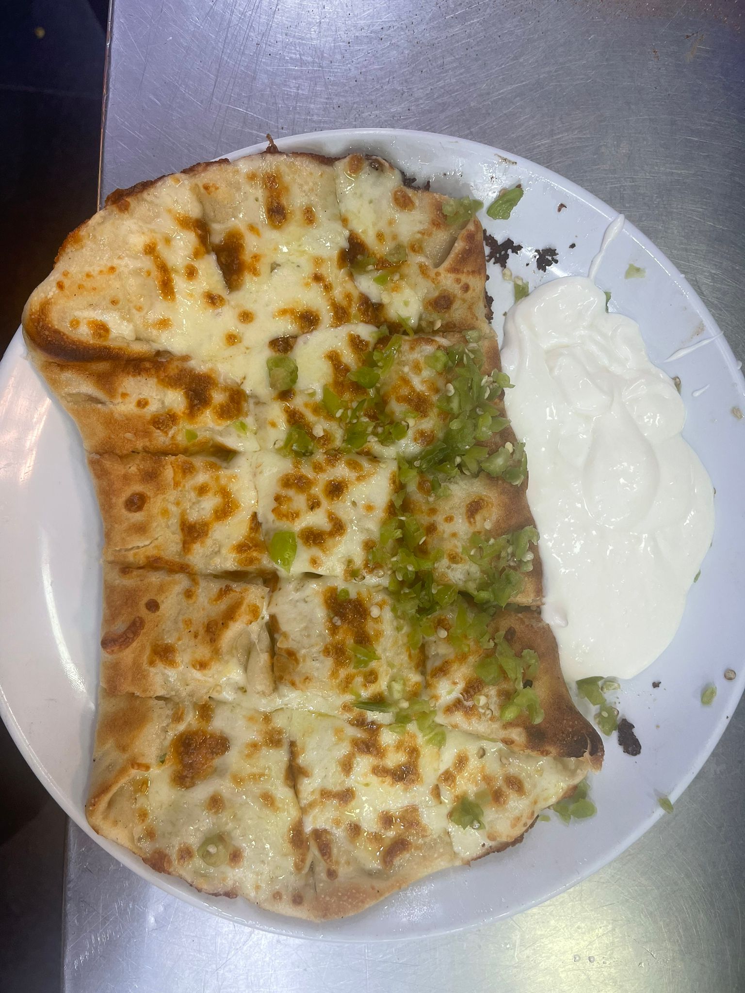 Veg with cheese fatayar