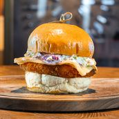 CRISPY ASIAN BURGER