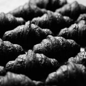 Wolf Chocolate Charcoal Croissants