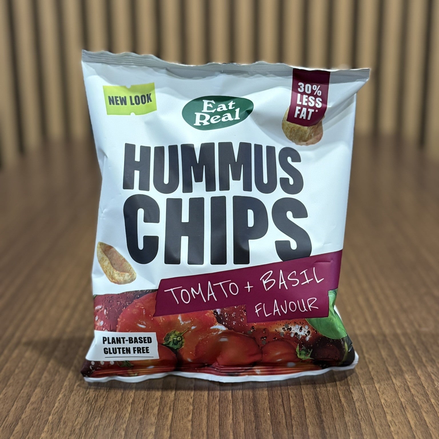 Eat Real - Hummus Chips Tomato & Basil