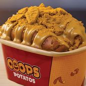 Lotus Baked Sweet Potato