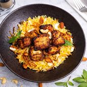 Salmon Biryani 