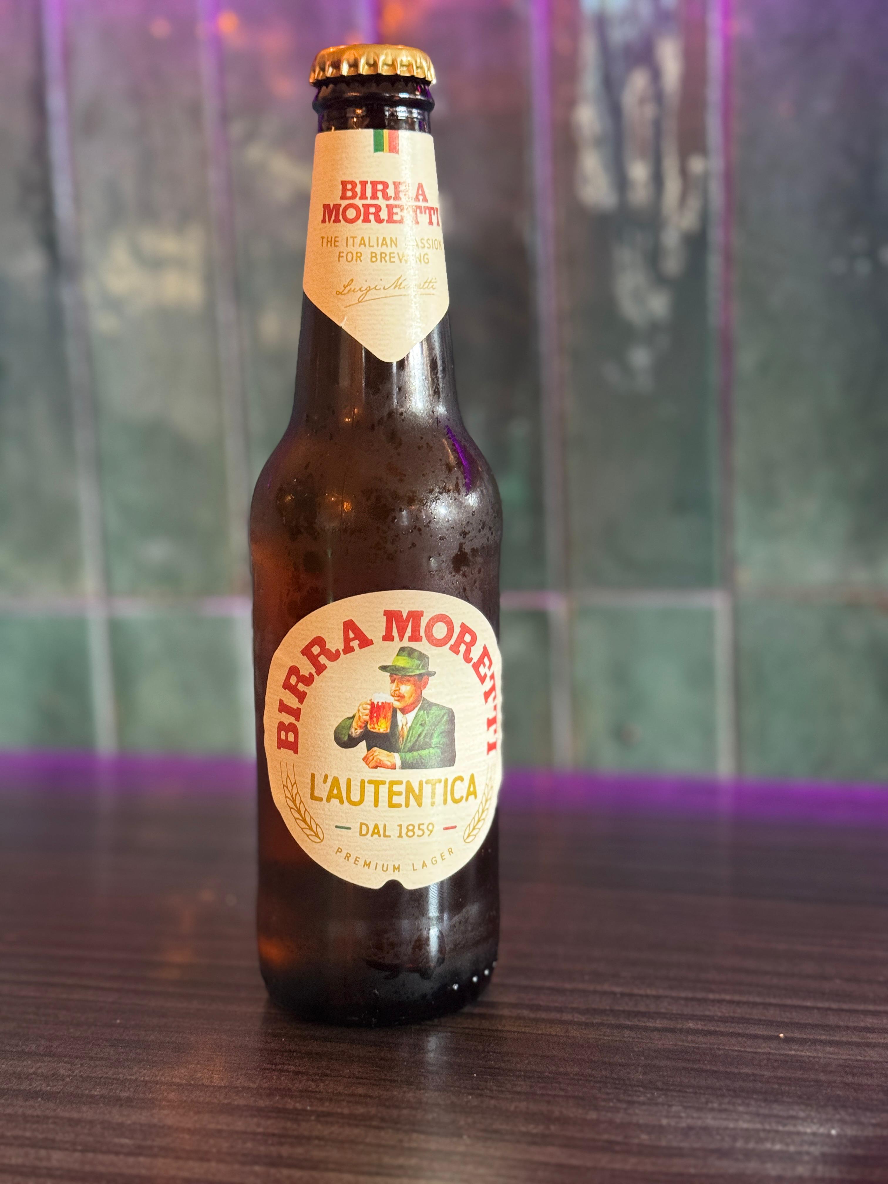 Birra Moretti 330ml Beer Bottle