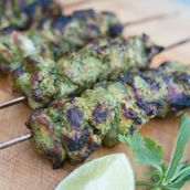 Green Chicken Boti