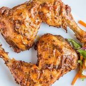 Chicken Achari Tikka (Half Chicken)