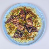 Charcoal Chicken Majboos Tray For 5 Persons