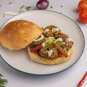 Turkish Pita Falafel