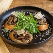 Bruschetta Mushrooms Mascarpone