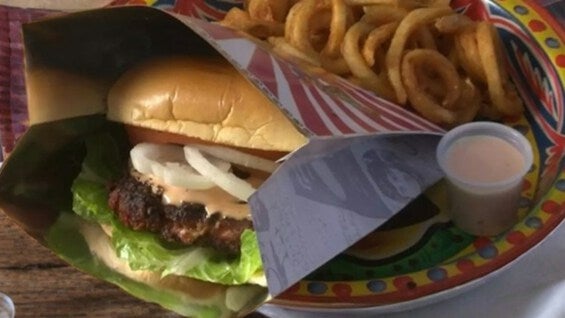 Mexican Burger Meal
