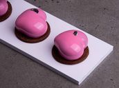 4 Mini Chocolate & Raspberry Cakes