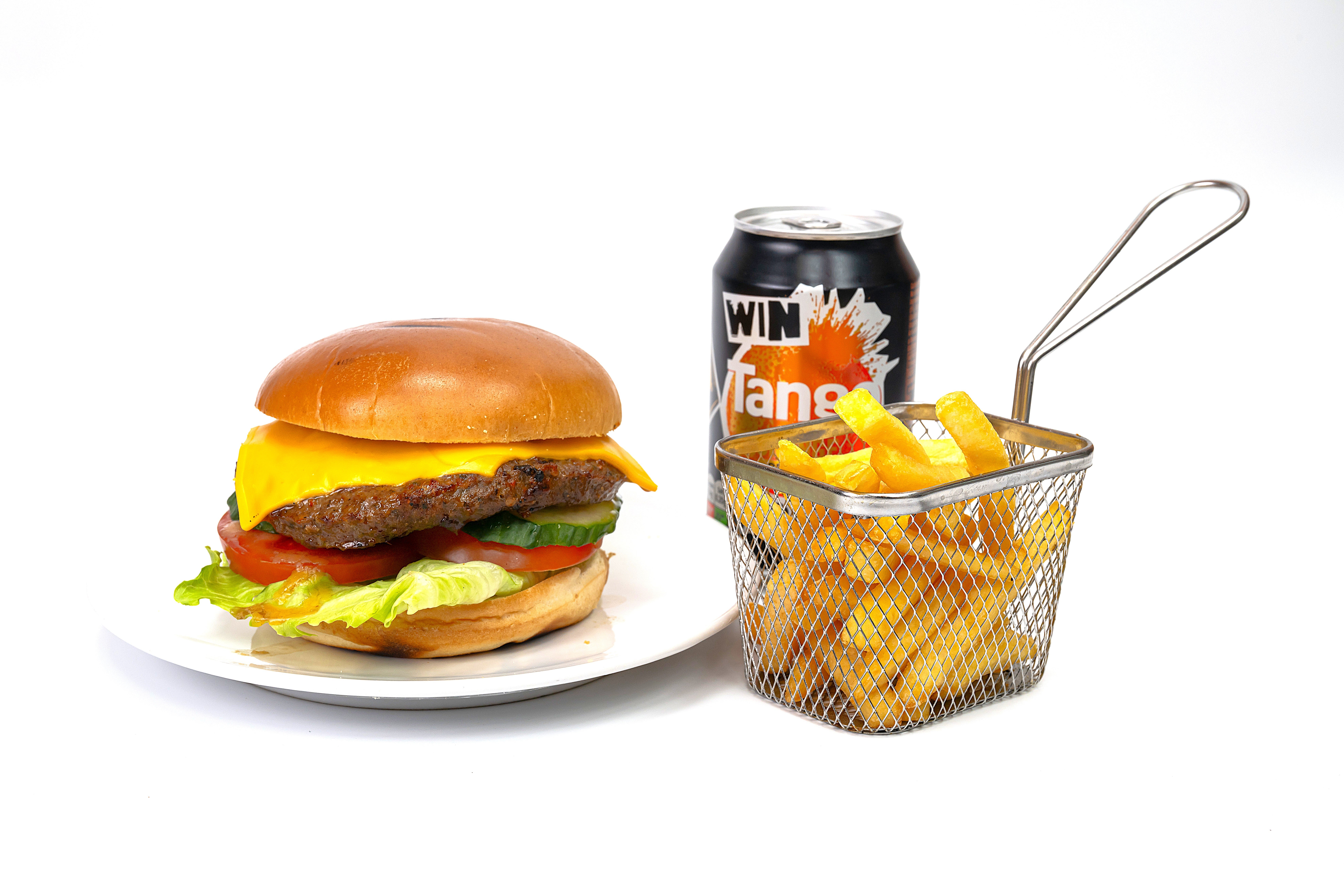 Fire Classic Beef Burger Meal