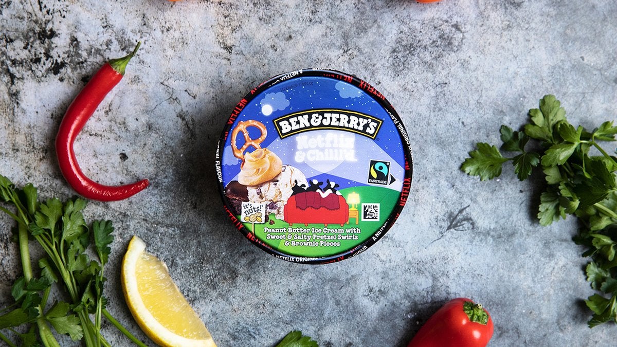Ben & Jerry's Netflix & Chill'd Ice Cream