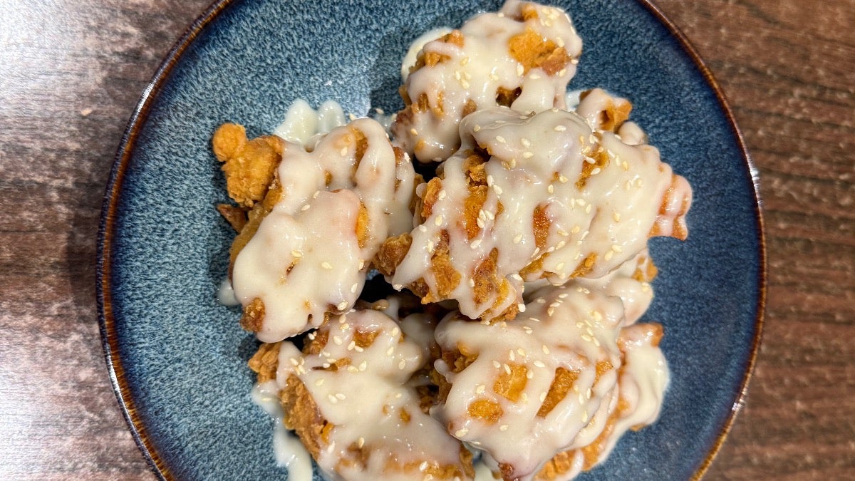 Garlic mayo boneless chicken