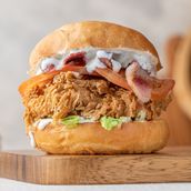 Chicken beef bacon lettuce tomato