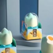 Viral Peach Mountain Milk Ice Cream