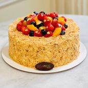 Custard Fruit Cake