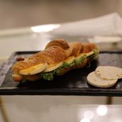 Croissant Mortadella With Cheese