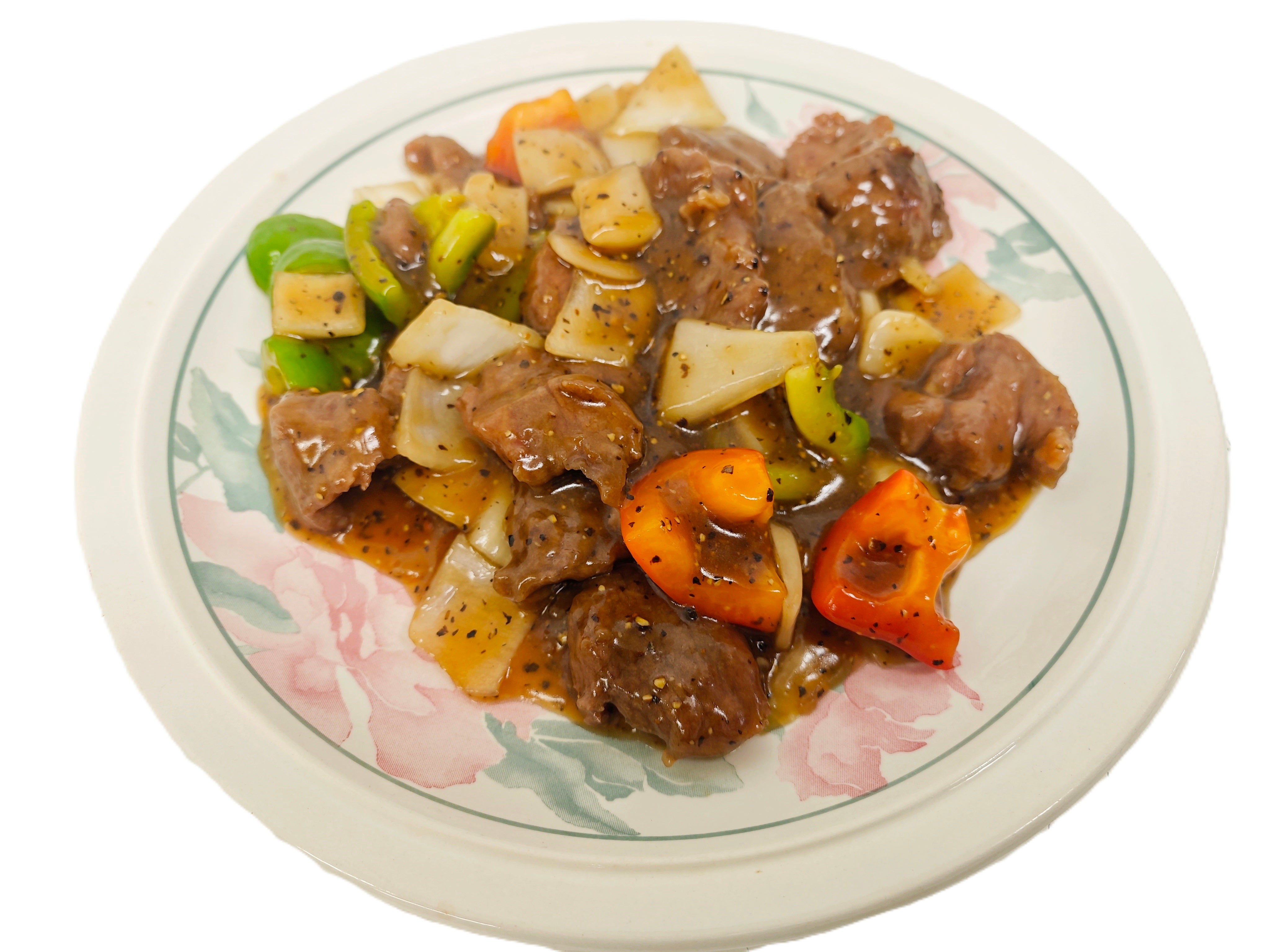 Lamb in Black Pepper Sauce