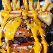 XXL Mighty BurgDog Burger