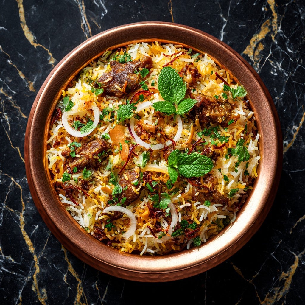 Lamb Biryani (Hyderabad) 🐑🍚