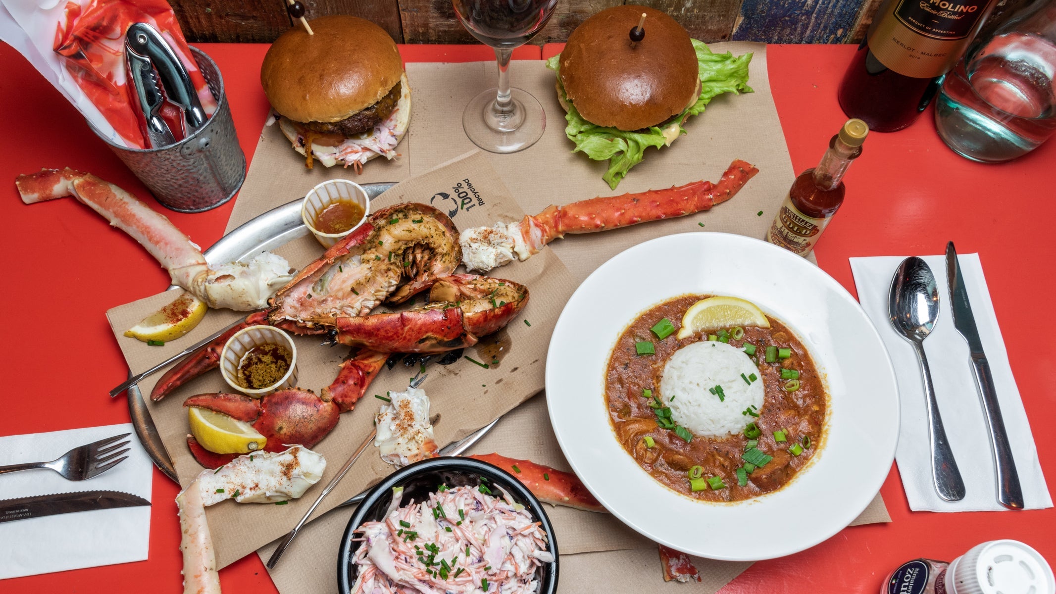 Truffle Lobster & Burger