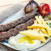 Lamb Kebab Platter